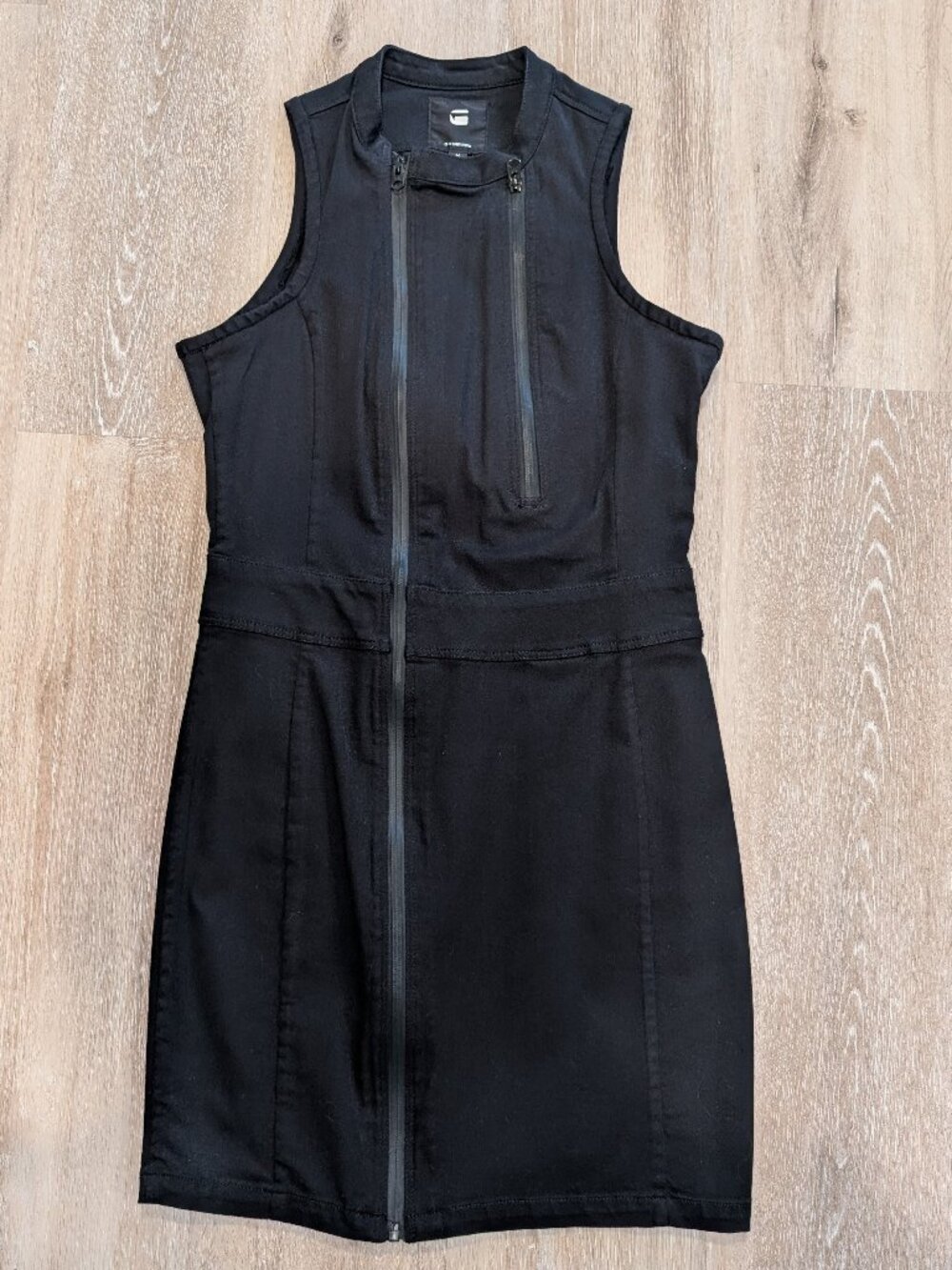 G-Star RAW Women’s Double Zip Dress | Black | NWOT | Size M